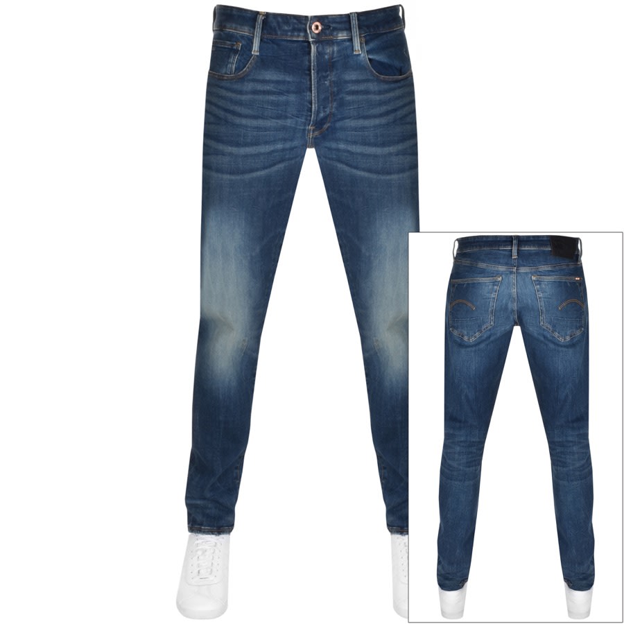 Alternative Image for ProductG Star Raw 3301 Slim Fit Jeans Blue1